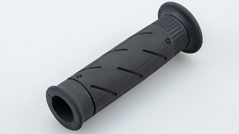 シーンセレクトグリップ ソフト 貫通式 ドクター ブラック 120mm 左右セット