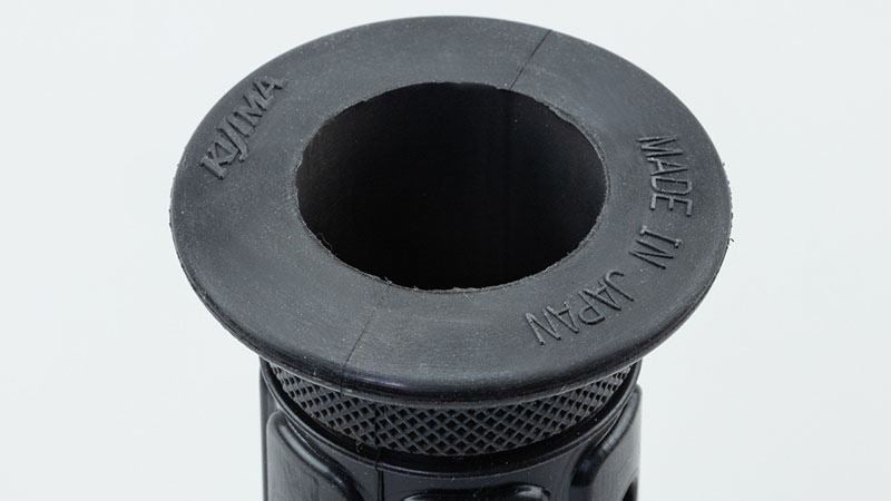 シーンセレクトグリップ ソフト 貫通式 HMC ブラック 120mm 左右セット