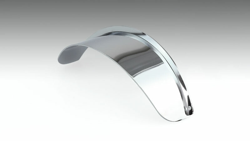 Headlight Visor, Chrome Plated, Monkey 125, Piyopiyo