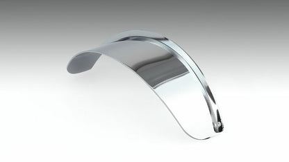 Headlight Visor, Chrome Plated, Monkey 125, Piyopiyo