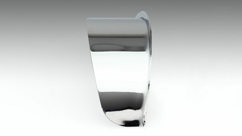 Headlight Visor, Chrome Plated, Monkey 125, Piyopiyo