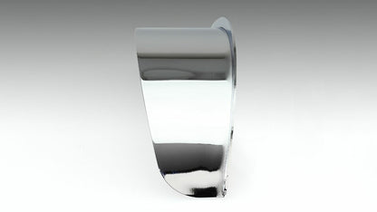 Headlight Visor, Chrome Plated, Monkey 125, Piyopiyo