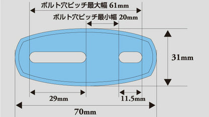 TECH06 カウルマウントミラー with シーケンシャルウインカー テック06ミラー カーボンルック 169×82mm カウルマウントタイプ 左右セット