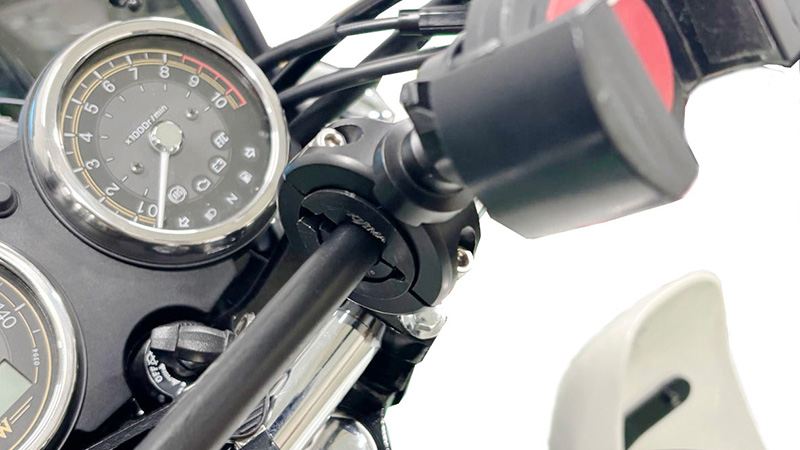 Pipe Conversion Spacer φ13 (12.7) → φ22.2 Black CRF1000L/1100L CRF250L 400X NX400 Tenere 700