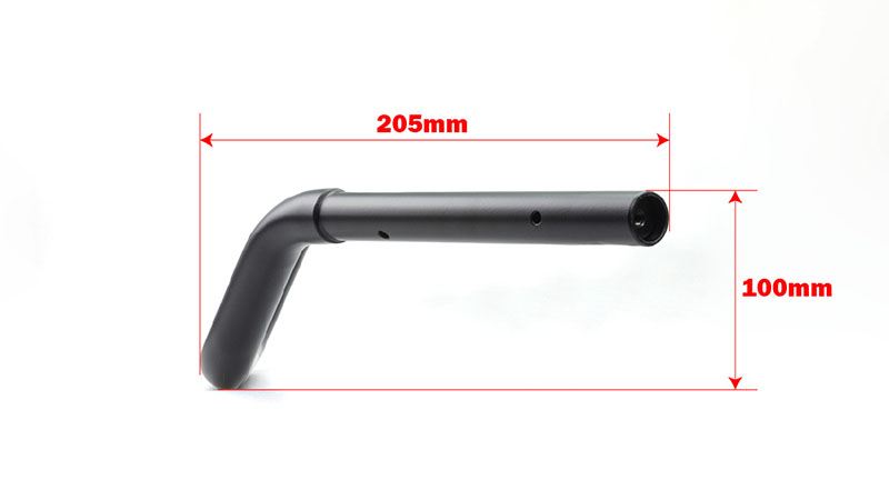 Fifty Bar Handlebar + Matte Black Rebel 250/S