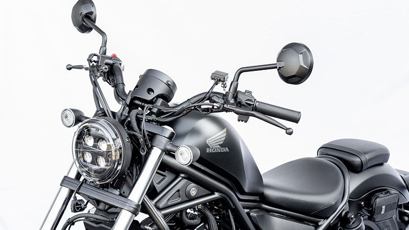 Fifty Bar Handlebar + Matte Black Rebel 250/S