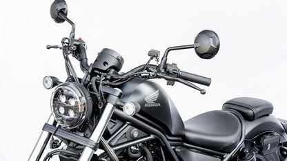 Fifty Bar Handlebar + Matte Black Rebel 250/S