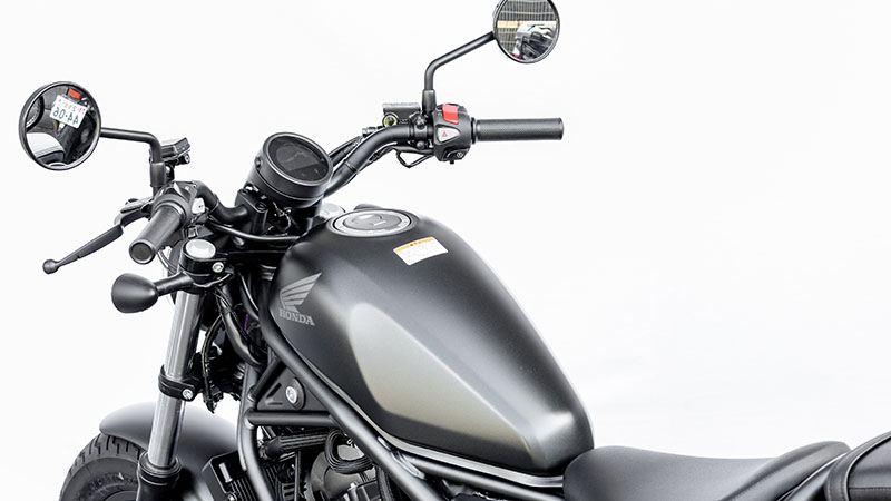 Fifty Bar Handlebar + Matte Black Rebel 250/S