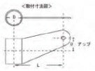 ヘッドライトステー アルミ ブラック 黒 27～39mm