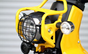 ヘッドライトガード ストーンガード ブラック 黒 クロスカブ50 クロスカブ110