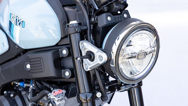 ヘッドライトリム スチール クロームメッキ XSR125/155