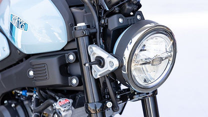 ヘッドライトリム スチール クロームメッキ XSR125/155