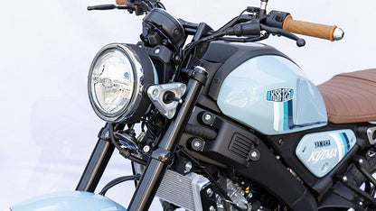 ヘッドライトリム スチール クロームメッキ XSR125/155