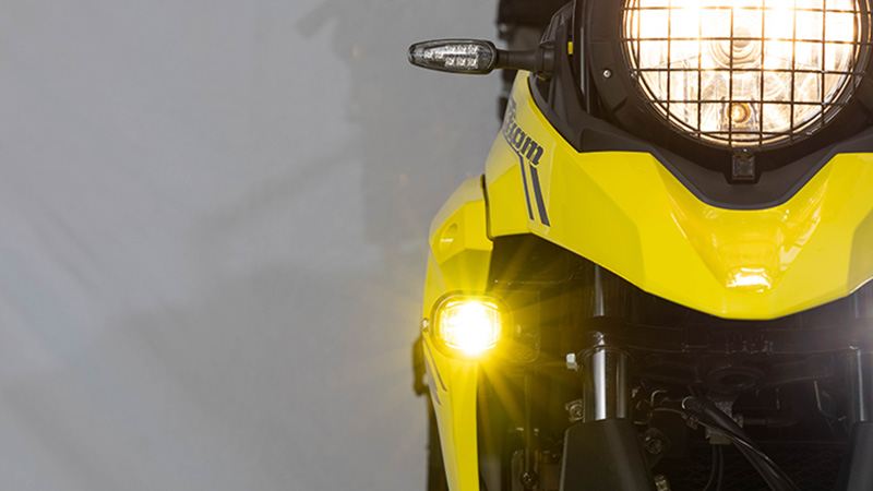 フォグランプキット LED スモール イエローランプ 1セット SUZUKI V-Strom 250/ABS