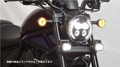 フォグランプキット LED イエローランプ 1セット レブル1100/DCT