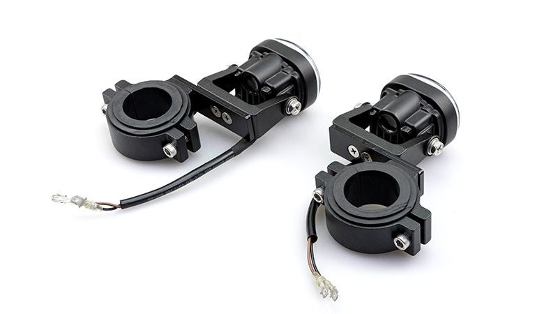 LED Fog Lamp Kit, Yellow W230, Meguro S1
