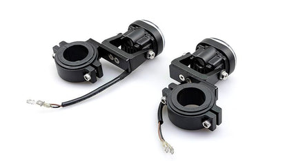 LED Fog Lamp Kit, Yellow W230, Meguro S1
