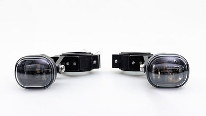 LED Fog Lamp Kit, Yellow W230, Meguro S1