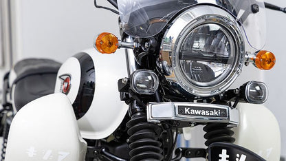 LED Fog Lamp Kit, Yellow W230, Meguro S1
