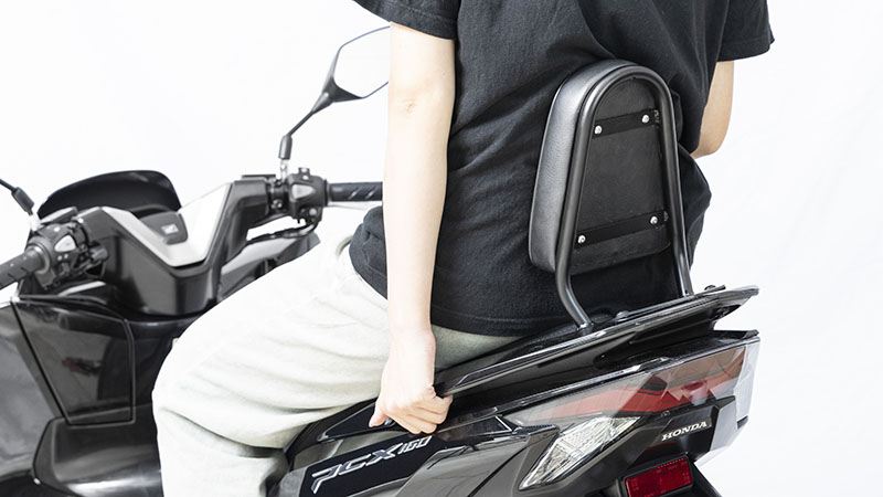 タンデムバックレスト マットブラック  PCX125/150/160