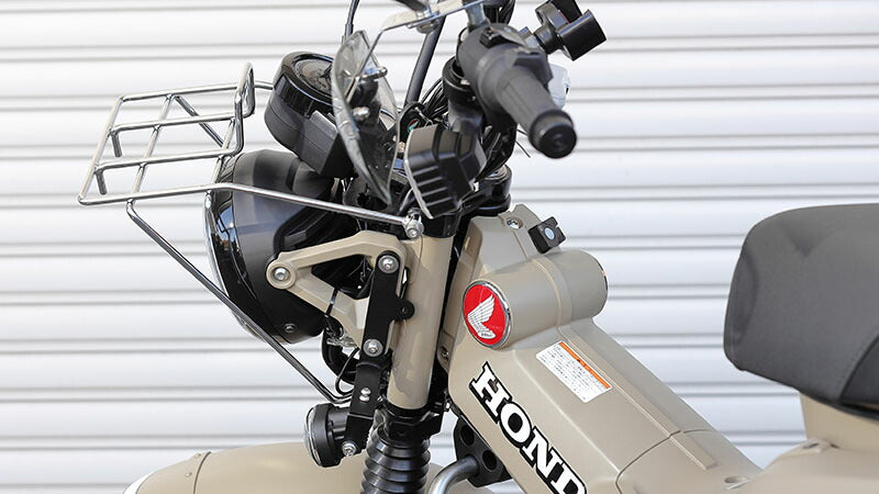 フロントキャリア クロームメッキ CT125 ハンターカブ ラック 荷台