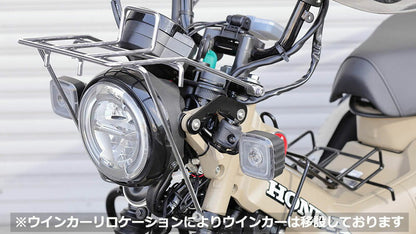 フロントキャリア クロームメッキ CT125 ハンターカブ ラック 荷台