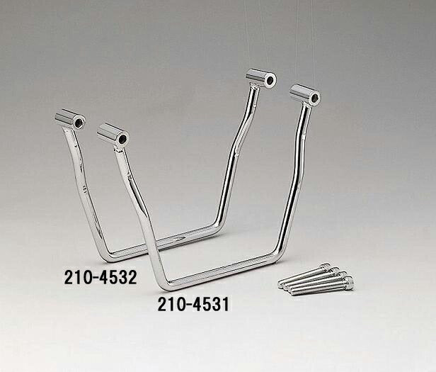 Saddlebag Support, Right Side, Chrome Plated, DragStar 250/1100/1100C