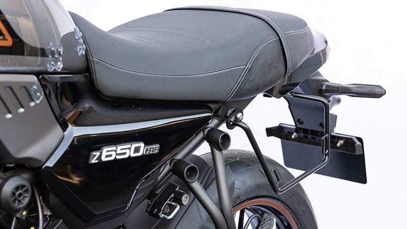 バッグサポート マットブラック 左右セット Z650RS