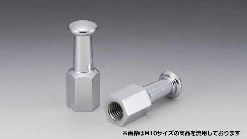 ニカケナット メッキ M12 P1.25 2個セット