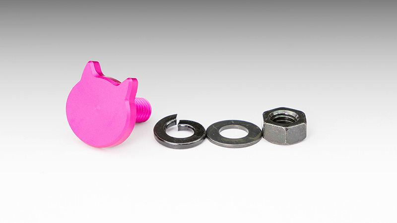 にゃんばーボルト ピンクアルマイト M6×15mm 1個入り