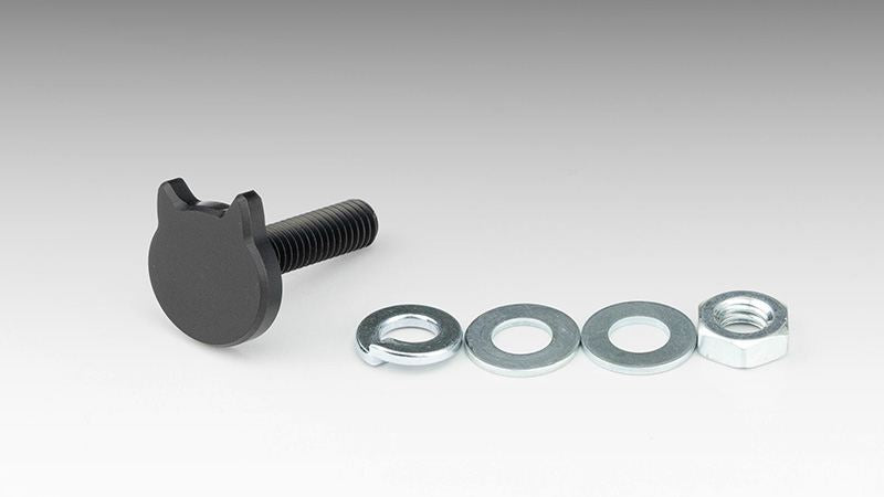 にゃんばーボルト ロングタイプ ブラックアルマイト M6×23.5mm 1個入り