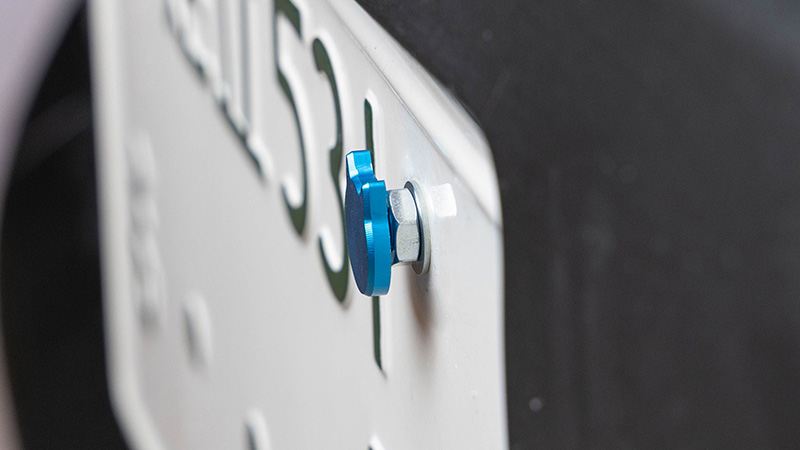 にゃんばーボルト ロングタイプ オレンジアルマイト M6×23.5mm 1個入り