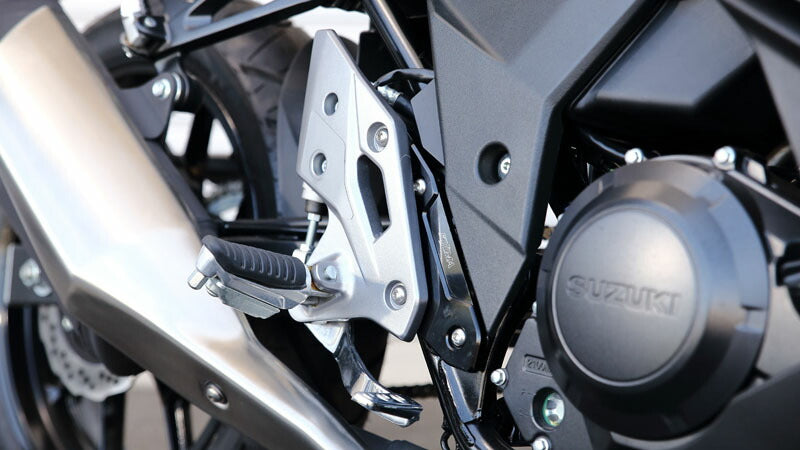 Step-Up Brackets, Black Anodized, 2 Positions, GSX250R