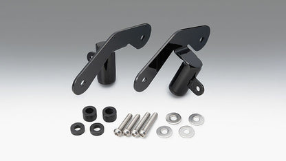 【アウトレット】ウインカーリロケーションステー フロント ブラック 黒 CT125 ハンターカブ