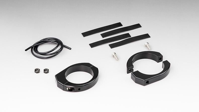 Turn Signal Mount Clamp-On Inner Tube 43/45mm for M6 Bolt Black Left and Right Set Rebel 1100 Zephyr 1100