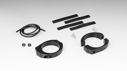 Turn Signal Mount Clamp-On Inner Tube 43/45mm for M6 Bolt Black Left and Right Set Rebel 1100 Zephyr 1100