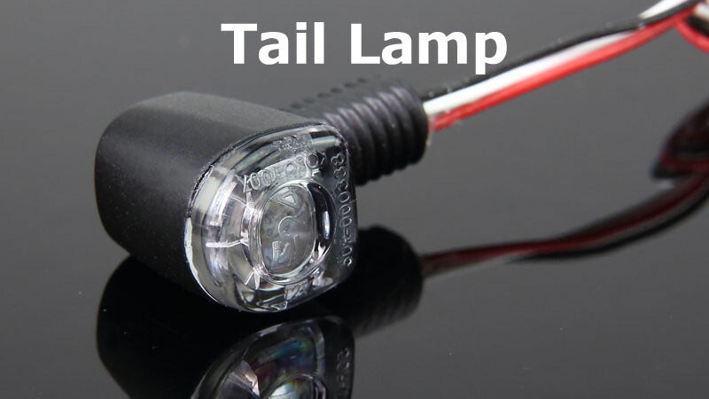 LED テールランプ Nano レッド 赤 9.8mm×9.8mm×14.2mm 1個