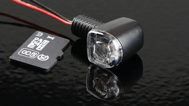 LED ウインカーランプNano\U0026ナンバーサイドマウントステーセット 9.8mm×9.8mm×14.2mm