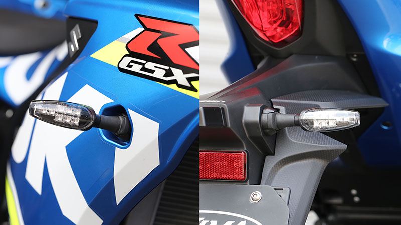 ウインカーランプセット TRL2 LED 1セット GSX-S125/R125 ジクサー150/250/SF250 Vストローム250SX