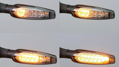 LED ウインカーランプセット TRシーケンシャル 65mm×25mm Z900RS