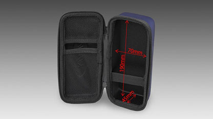 スマートエアポンプ収納ケース JP01/JP02/JP03対応 ブルー 縦207×横90×高さ71mm