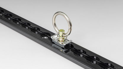 One-touch ring for one-touch rail, chrome-plated, 1 piece