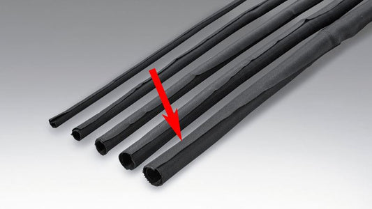 Self-wrapping sleeve, 19mm ID (95 open diameter) x 1000mm