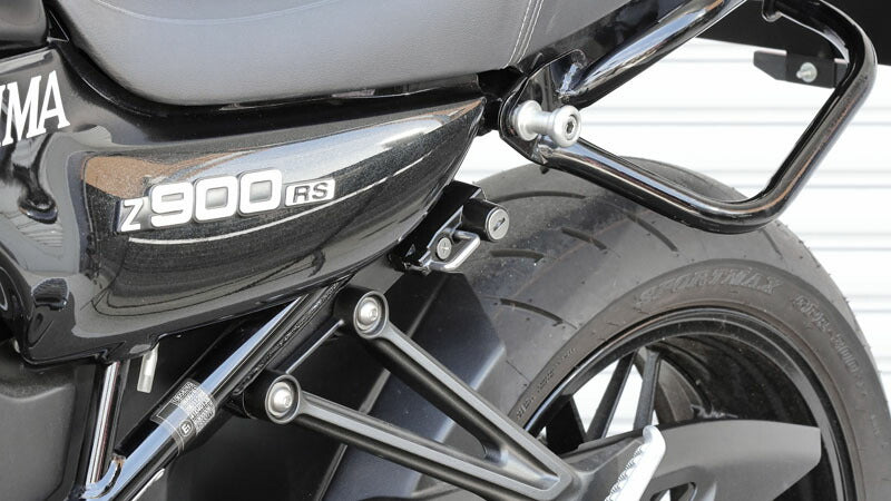 ヘルメットロック ブラック 黒 左側 Z900RS Z900RSカフェ