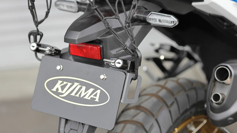 ヘルメットロック ナンバーツイン フック付 ブラック 黒