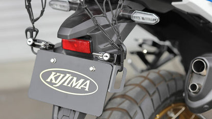 ヘルメットロック ナンバーツイン フック付 ブラック 黒