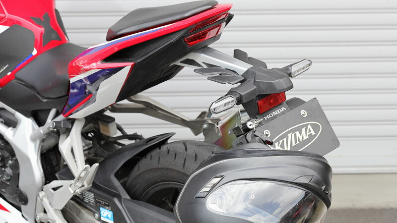 ヘルメットロック ナンバーサイドシングル 荷掛用フック付 ブラック 黒