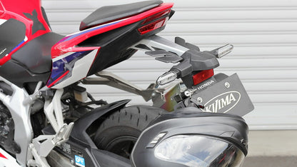 ヘルメットロック ナンバーサイドシングル 荷掛用フック付 ブラック 黒