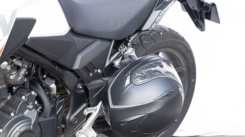 Helmet Lock Black NX400