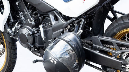 ヘルメットロック ブラック XL750 トランザルプ